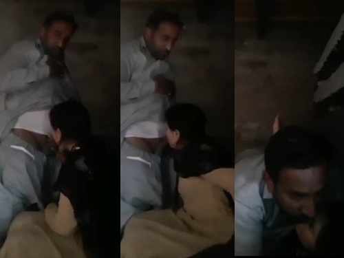 Pakistani sali Giving blowjob to jijaji and gating fucked