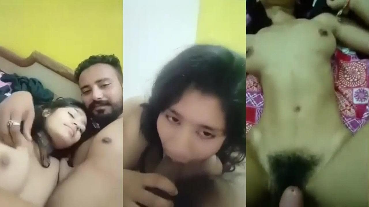 Punjabi girl took cock in mouth and missionary sex on bed
