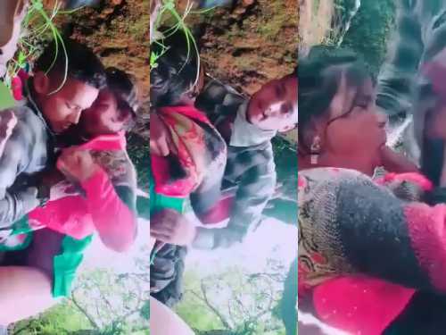 village girl Nayna Riding outdoor bf land
