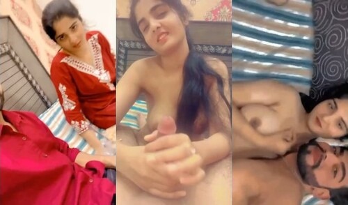 Cute Indian Girl Blowjob and Fucking