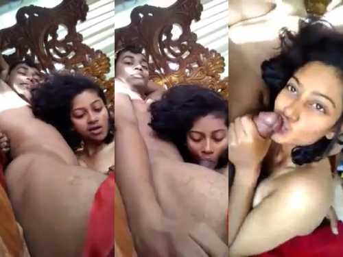 Desi Horny girlfriend dick sucked blowjob Sex