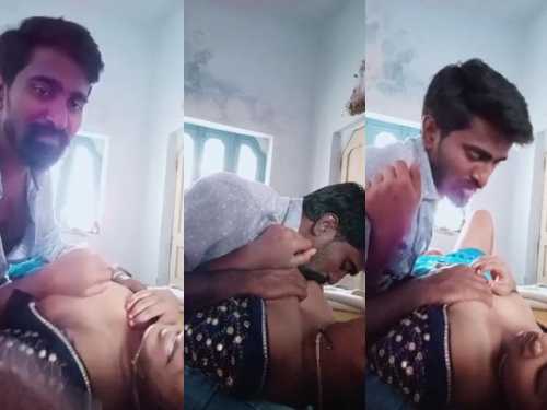 Sexy Bhabhi Sanika Boobs Sucked By Collage Lover Boy