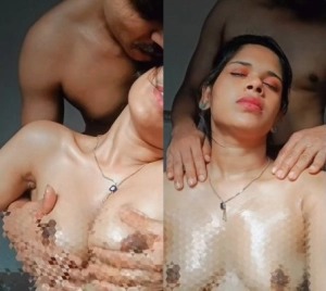 Kerala Hot Model Diya Gowda Blurred Boobs Massage