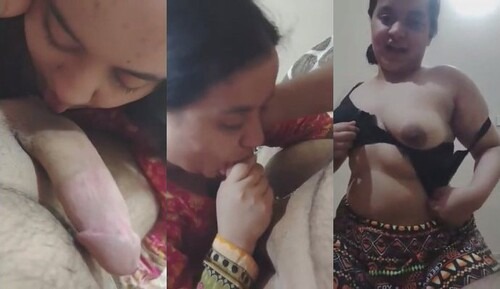 Horny Indian Wife Shows Nude Body and Blowjob Part 2