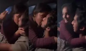 Desi girlfriend sucked GF's land and Fucked 1